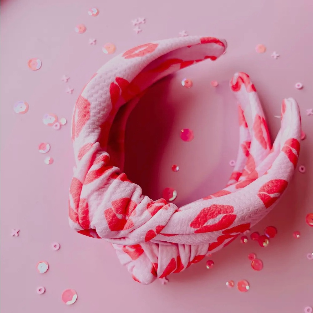 Valentine’s Day Lip Hair Headband